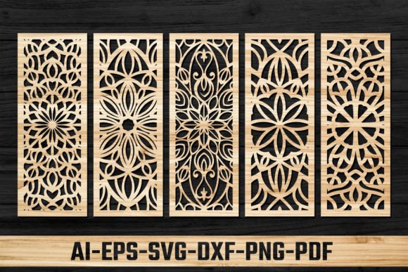 Decorative SVG Laser Cut Panel Wall 42