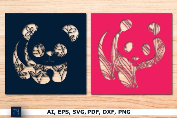 Flowers Animal Wall Art Laser Cut Bundle