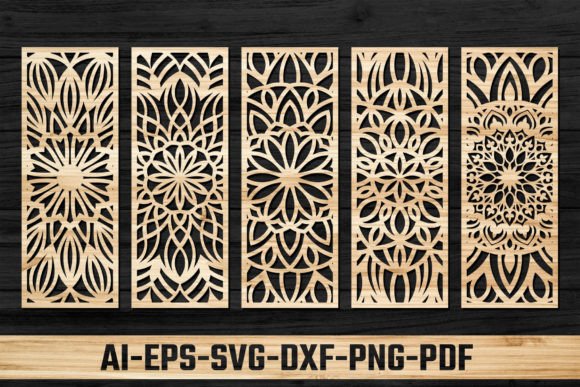 Laser Cut Ornamental Panel Template 16: A Design Asset