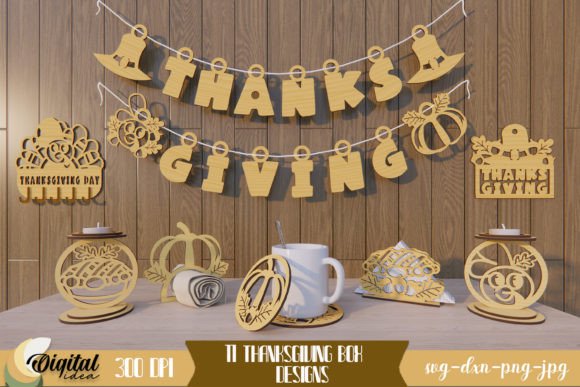 Thanksgiving Table Decor Set Bundle: Your Creative Toolkit