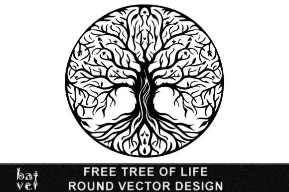 Tree of Life SVG Vector File Design